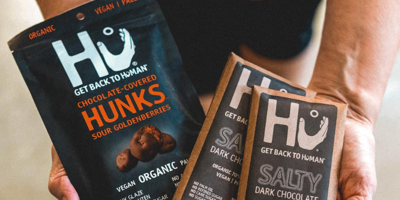 Mondelez acquires paleo chocolate-bar maker Hu to expand healthy snack business F&B giant Mondelez has acquired Hu Master Holdings, maker of healthy snack brand Hu in a deal worth more than $250 million, according to The Wall Street Journal. The move follows a minority investment into the brand by Mondelez back in April 2019. Hu, founded in 2012, makes vegan, paleo-friendly chocolate bars made with organic cacao and has a devoted following among consumers.
