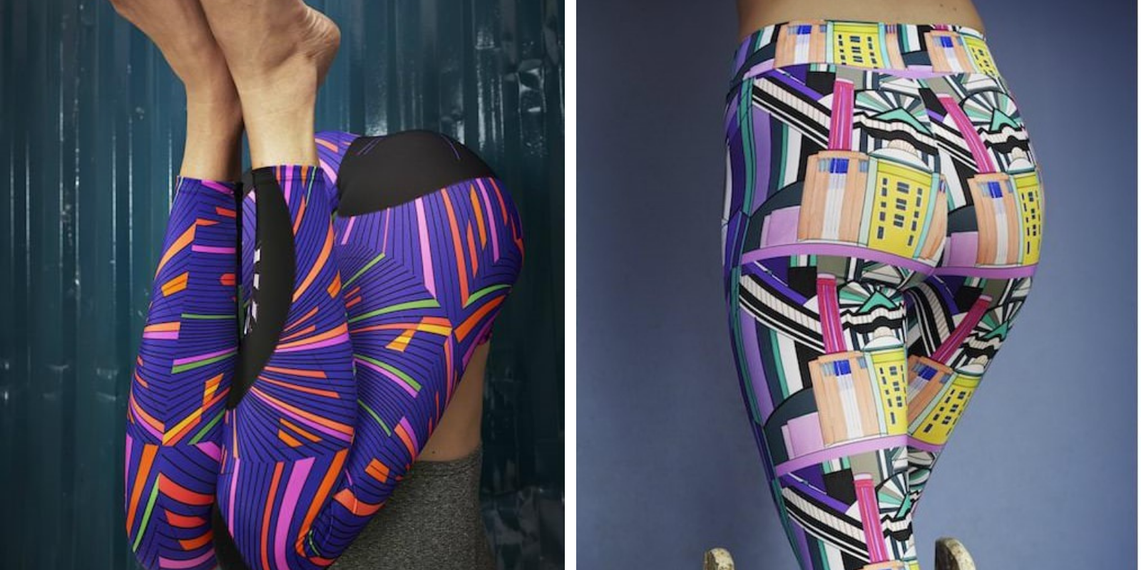 Wearable Art: Laurie Nouchka’s Bold, London-Inspired Leggings
