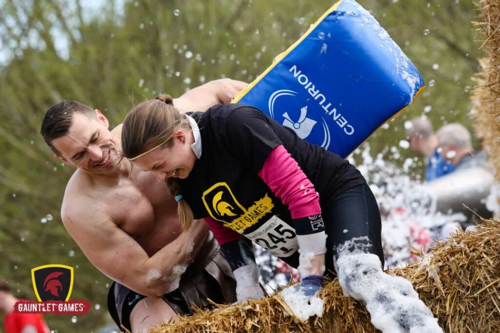 Gauntlet Games is a new obstacle race complete with Gladiators