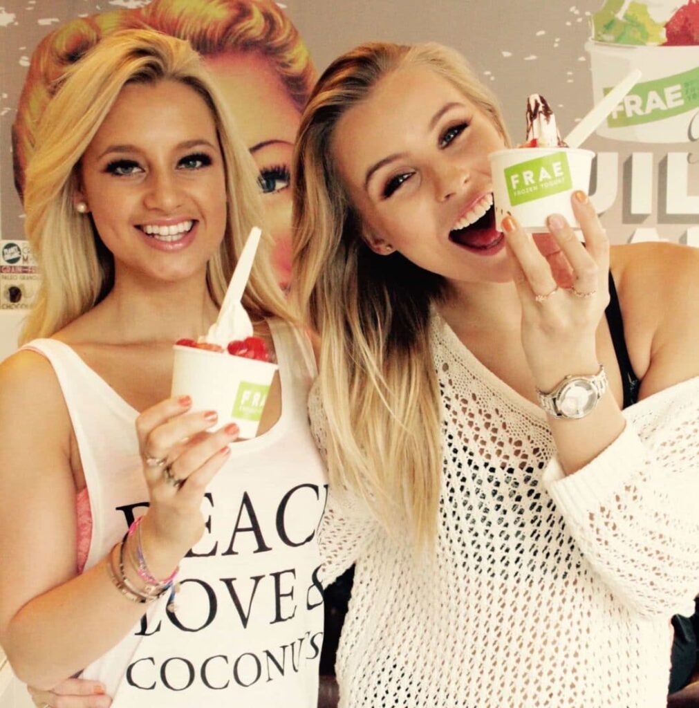 Tessa Seward the London Paleo Girl has launched CoFro a coconut frozen yogurt now available at FRAE in Notting Hill